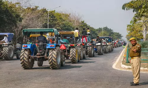 Tractor rally in Noida_Delhi Tractor rally in Noida_Delhi