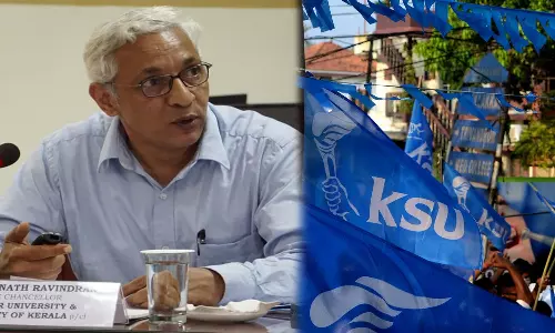 KSU V-C of Kannur University, Gopinath Ravindran,latest malayalam news,കെ.എസ്.യു,കണ്ണൂര്‍ സര്‍വകലാശാല