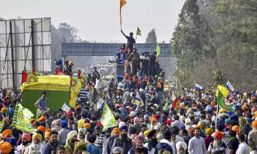 farmers protest