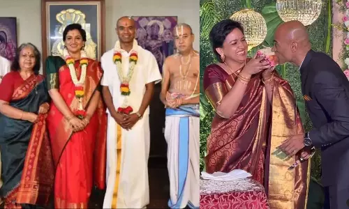 This is our second innings; forever; Says Captain Prashanth B Nair holding his partner and the actress Lena