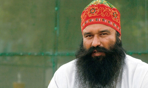 Ram Rahim_chief of Dera Sacha Sauda