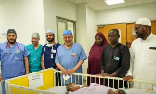 ഹസ്നയും ഹസീനയും ഇരുമെയ്യായി; സൗദിയിൽ നൈജീരിയൻ സയാമീസ് ഇരട്ടകളുടെ ശസ്ത്രക്രിയ വിജയകരം ഹസ്നയും ഹസീനയും ഇരുമെയ്യായി; സൗദിയിൽ നൈജീരിയൻ സയാമീസ് ഇരട്ടകളുടെ ശസ്ത്രക്രിയ വിജയകരം