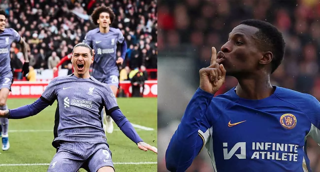 പ്രീമിയർ ലീഗിൽ ഇഞ്ചുറി ടൈം ഗോളിൽ ലിവർപൂൾ; ചെൽസിക്ക് സമനില കുരുക്ക്