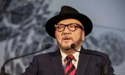 ബ്രിട്ടീഷ് ഉപതെരഞ്ഞെടുപ്പിൽ ഫലസ്‍തീൻ അനുകൂല നിലപാടെടുത്ത    ജോർജ് ഗാല​വേക്ക് തകർപ്പൻ വിജയം