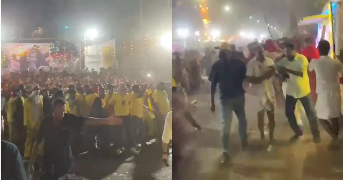 Clash during Pattambi Nercha Clash during Pattambi Nercha