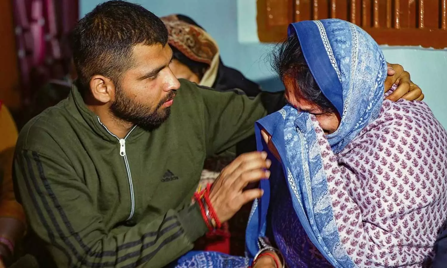 Navi officer Sahil Varmas family Navi officer Sahil Varmas family