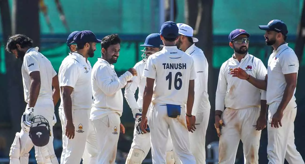 രഞ്ജിയിൽ തമിഴ്‌നാടിനെ തകർത്ത് മുംബൈ ഫൈനലിൽ