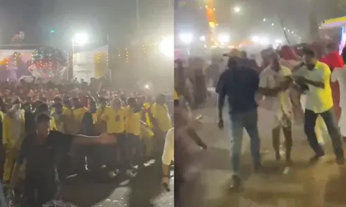 Clash during Pattambi Nercha