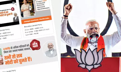 BJP spent Rs 30 Cr in 30 days on Google ads ahead of the Lok Sabha elections, targeted mostly north Indian states, Lok Sabha elections 2024, BJP Google ads, BJP YouTube ads