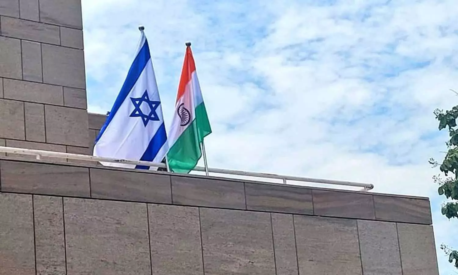Indian Isreal embassy reprsentative image