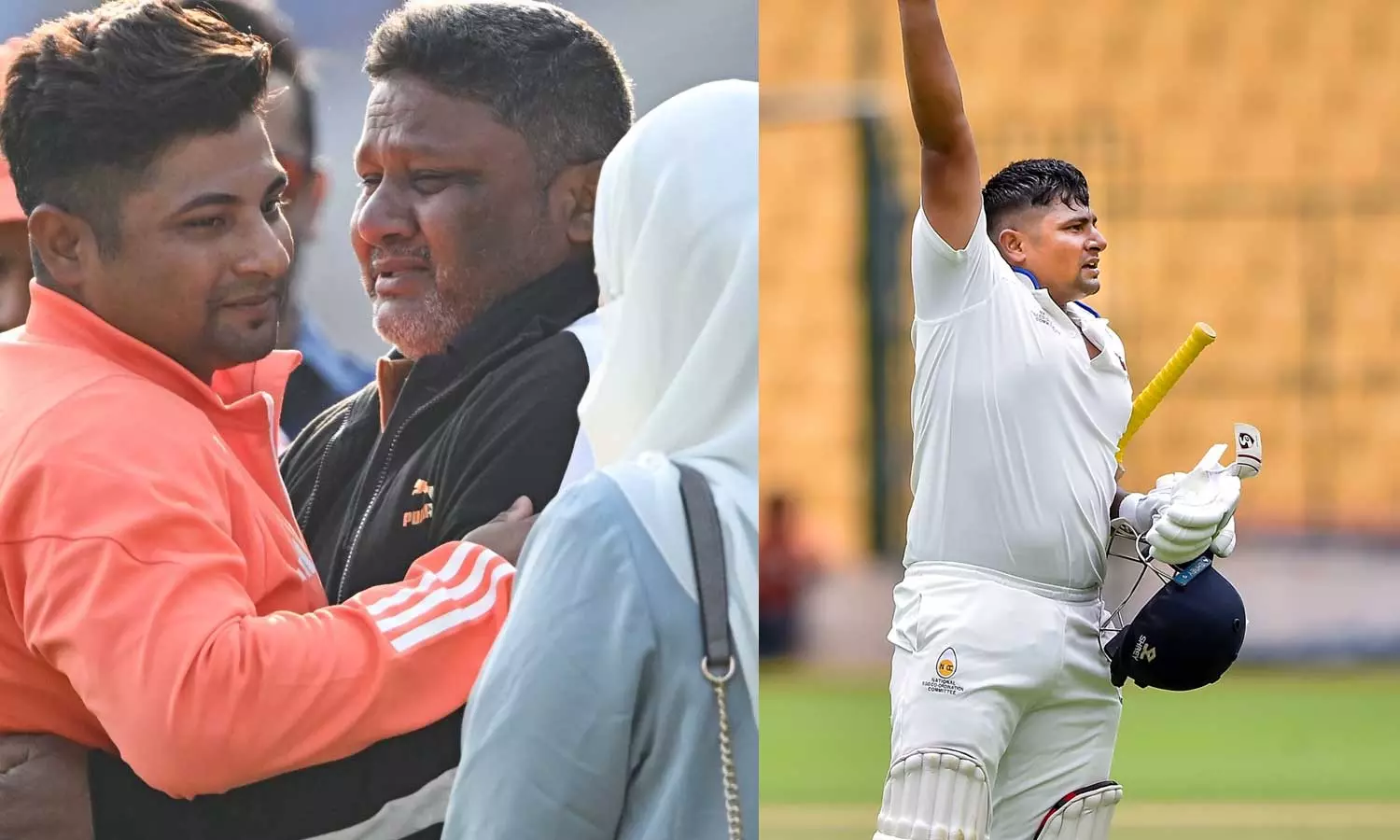 ഐ.പി.എല്ലിൽ അവസരം നൽകാമെന്ന് പറഞ്ഞ് എന്റെ പേരിൽ പണം തട്ടാന് ശ്രമം; വൈകാരികമായി സർഫറാസിന്റെ പിതാവ് ഐ.പി.എല്ലിൽ അവസരം നൽകാമെന്ന് പറഞ്ഞ് എന്റെ പേരിൽ പണം തട്ടാന് ശ്രമം; വൈകാരികമായി സർഫറാസിന്റെ പിതാവ്