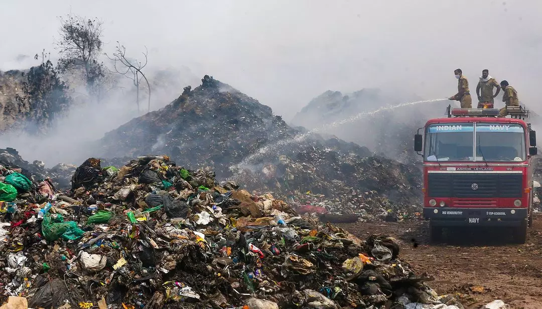 brahmapuram waste plant
