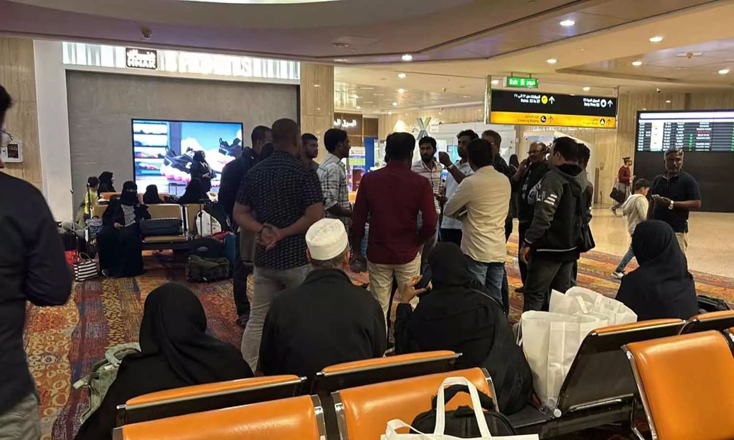 Dammam-Mangalore Air India Express flight delayed Dammam-Mangalore Air India Express flight delayed