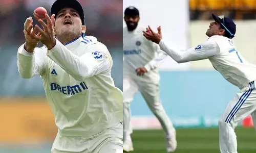 പിന്നോട്ടോടി ക്യാച്ചെടുത്ത് ശുഭ്മാൻ ഗിൽ; ബെൻ ഡക്കറ്റ് പുറത്തായത് ഇങ്ങനെ...