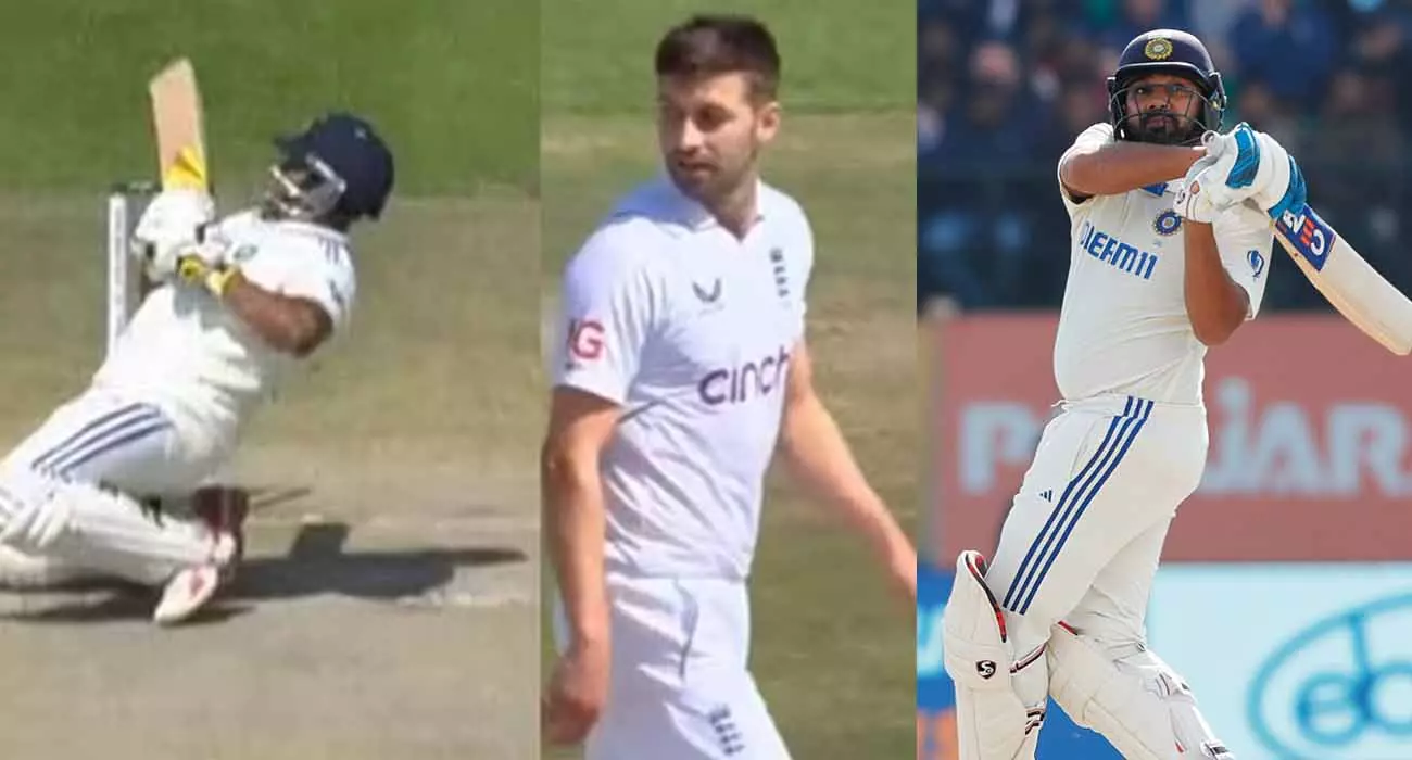 151 കിലോമീറ്റർ വേഗത്തിൽ മാർക്ക് വുഡിന്റെ ബൗൺസർ; നിലം തൊടാതെ ഗ്യാലറിയിലെത്തിച്ച് രോഹിത്- വീഡിയോ 151 കിലോമീറ്റർ വേഗത്തിൽ മാർക്ക് വുഡിന്റെ ബൗൺസർ; നിലം തൊടാതെ ഗ്യാലറിയിലെത്തിച്ച് രോഹിത്- വീഡിയോ