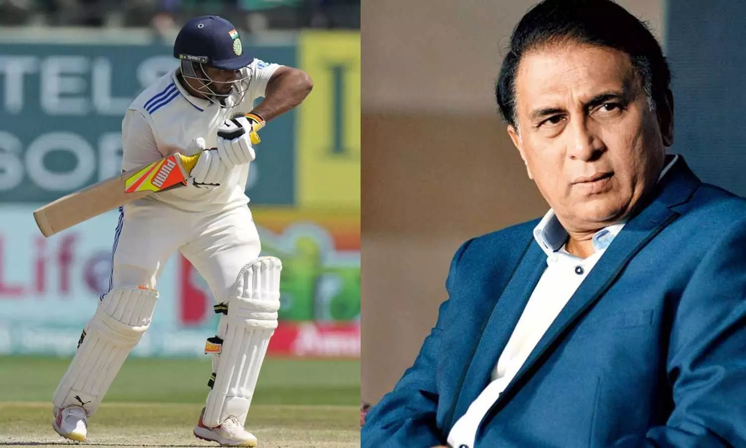 പൂജ്യത്തിലാണ് കേട്ടോ; വിക്കറ്റിന് പിറകേ സർഫറാസിനെ ബ്രാഡ്മാന്റെ സന്ദേശം ഓർമിപ്പിച്ച് ഗവാസ്‌കർ