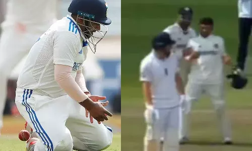 ഇവിടെ തന്നെ നില്‍ക്ക്; സര്‍ഫറാസിന് ഫീല്‍ഡിങ് പൊസിഷന്‍ കാണിച്ച് കൊടുത്ത് രോഹിത്, മൈതാനത്ത് കൂട്ടച്ചിരി