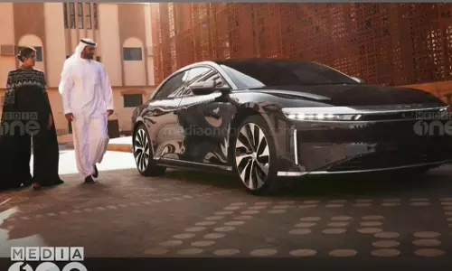 Lucid electric cars manufactured in Saudi will be exported to UAE