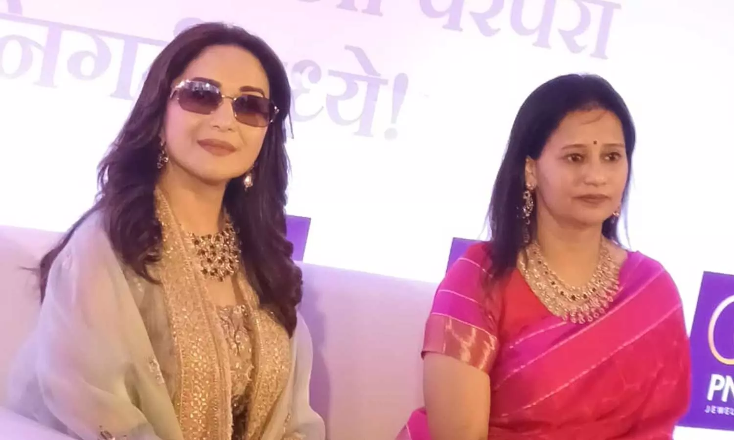 Madhuri Dixit on inaguration Madhuri Dixit on inaguration