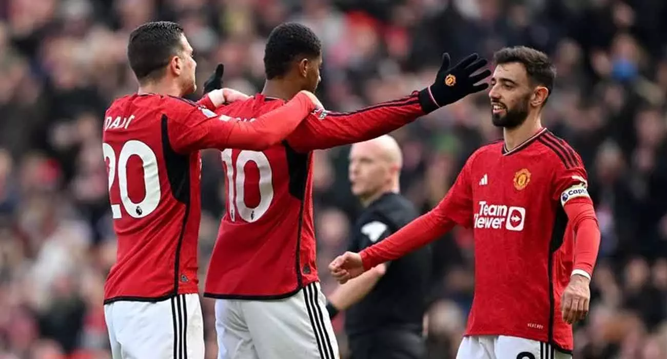 നിറഞ്ഞാടി ഗർണാചോ; എവർട്ടനെ രണ്ടടിയിൽ വീഴ്ത്തി യുണൈറ്റഡ്