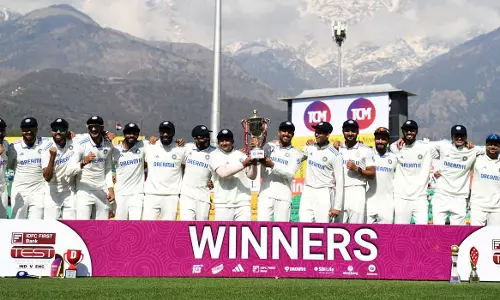 ഇംഗ്ലണ്ടിനെ കറക്കി വീഴ്ത്തി അശ്വിൻ; ധരംശാലയിൽ ഇന്ത്യൻ വിജയഗാഥ