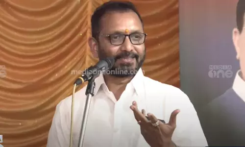 K. Muralidharans arrival is to defeat the NDA in Thrissur, says BJP president K. Surendran.