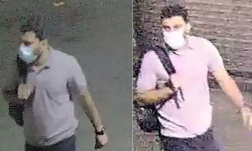 CCTV footage of  accuse of Bangalore cafe blast