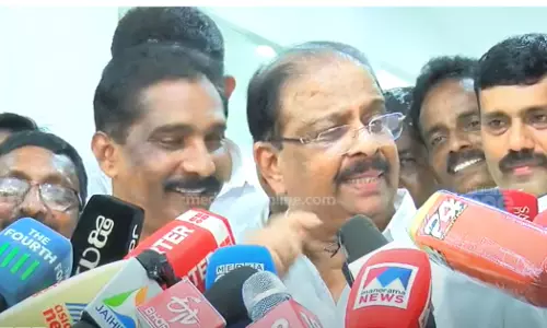 MV Jayarajan is not strong, not a good opponent for me: K. Sudhakaran