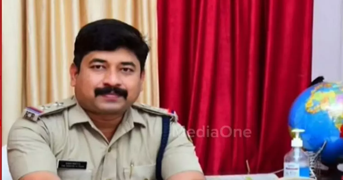 Koppam Police SI  Subeesh mon died  in Thutapuzha