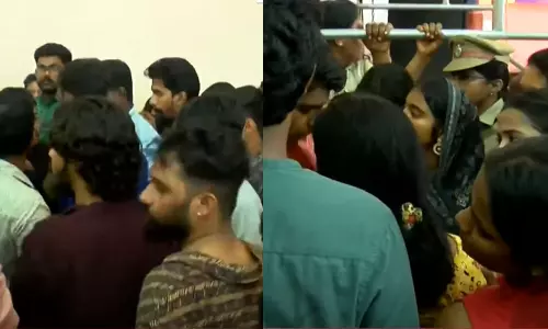 Art Festival, Kerala University ,SFI-KSU clash,കെ.എസ്.യു,എസ്.എഫ്.ഐ സംഘര്‍ഷം,കേരള യൂണിവേഴ്സിറ്റി കലോത്സവം,