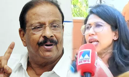 Shama Muhammad,K. Sudhakaran,congress,UDF,loksabha election 2024,ഷമാ മുഹമ്മദ്,കെ.സുധാകരന്‍,ഷമയെ തള്ളി സുധാകരന്‍,
