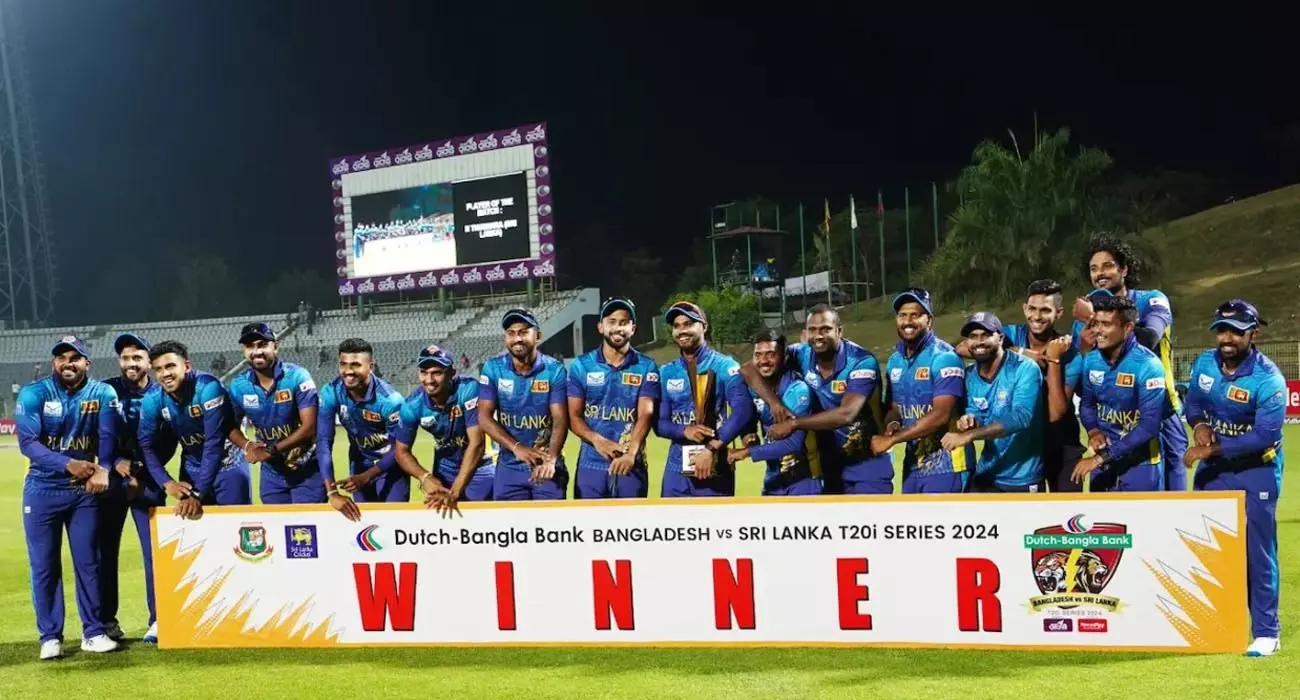 പ്രകോപനം തീർത്ത് ബംഗ്ലാദേശ് താരം; ടൈംഡ്ഔട്ട്  മറുപടിയുമായി ശ്രീലങ്കൻ താരങ്ങൾ