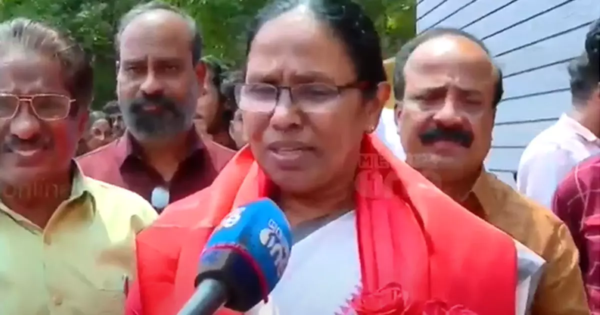 LDF candidate from Vadakara, K.K. Shailaja criticized the UDFs use of the TP Chandrasekaran murder case as its main campaign issue in the Lok Sabha elections.