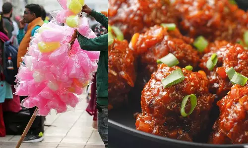 Karnataka, cottoncandy, gobimanchurian, cottoncandyban