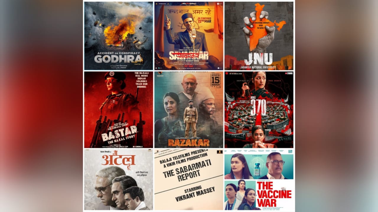 ഗോധ്ര, സവർക്കർ, ആർട്ടിക്കിൾ 370...; തെരഞ്ഞെടുപ്പുകാലത്തെ പ്രൊപഗണ്ട സിനിമകൾ