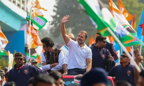 Rahul Gandhi in Bharath jodo nyay yathra_Congress MP