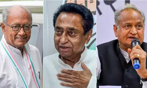 Digvijaya Singh ,Kamal Nath,Ashok Gehlot_Congress leaders