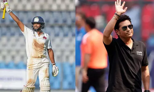 ഇതിഹാസ താരത്തിൽ പ്രചോദനമുൾകൊണ്ടാണ് ബാറ്റ് വീശിയത്; സച്ചിന്റെ റെക്കോർഡ് തകർത്ത ശേഷം മുഷീർ ഖാൻ