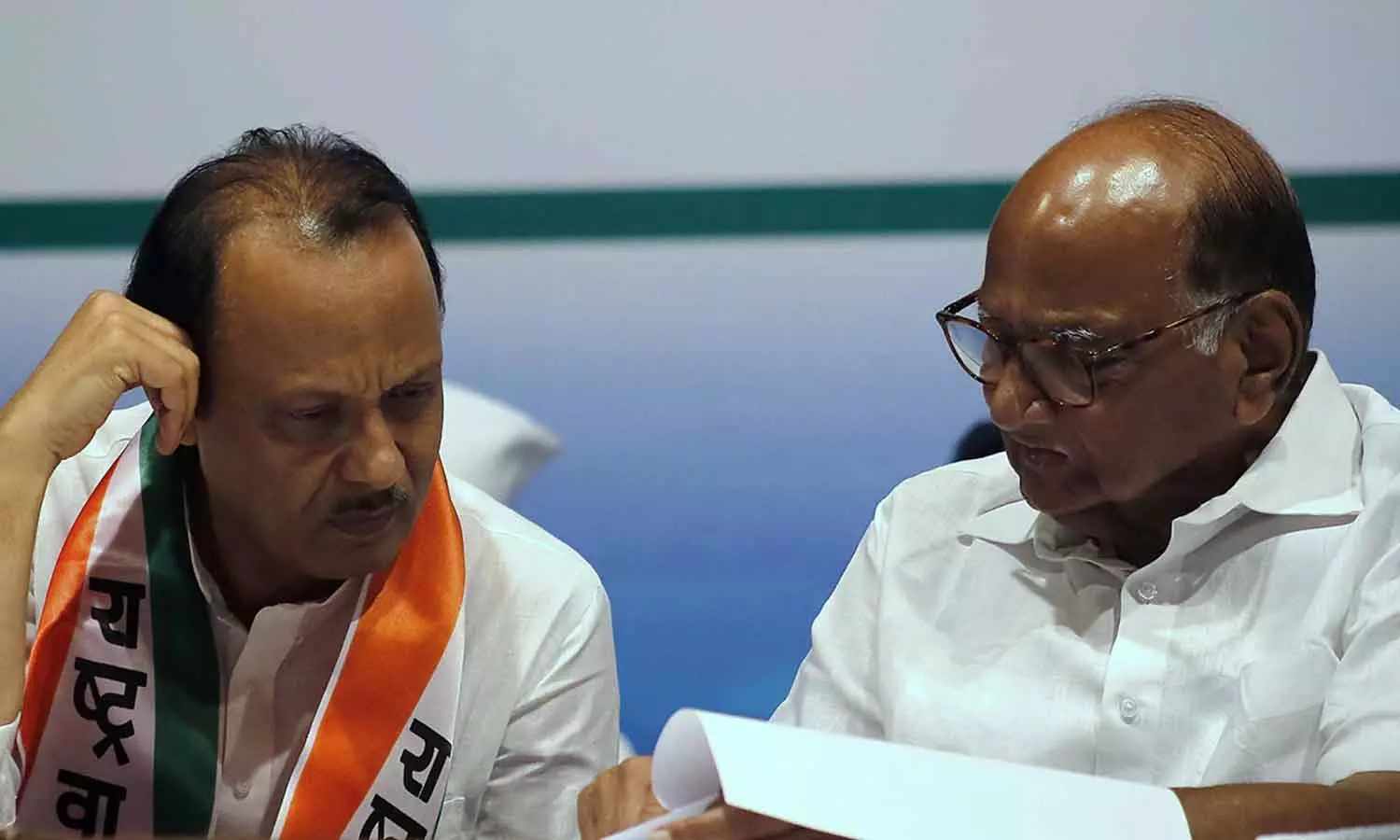 Supreme court asks Ajith pawar not to use Sharad pawars name Supreme court asks Ajith pawar not to use Sharad pawars name