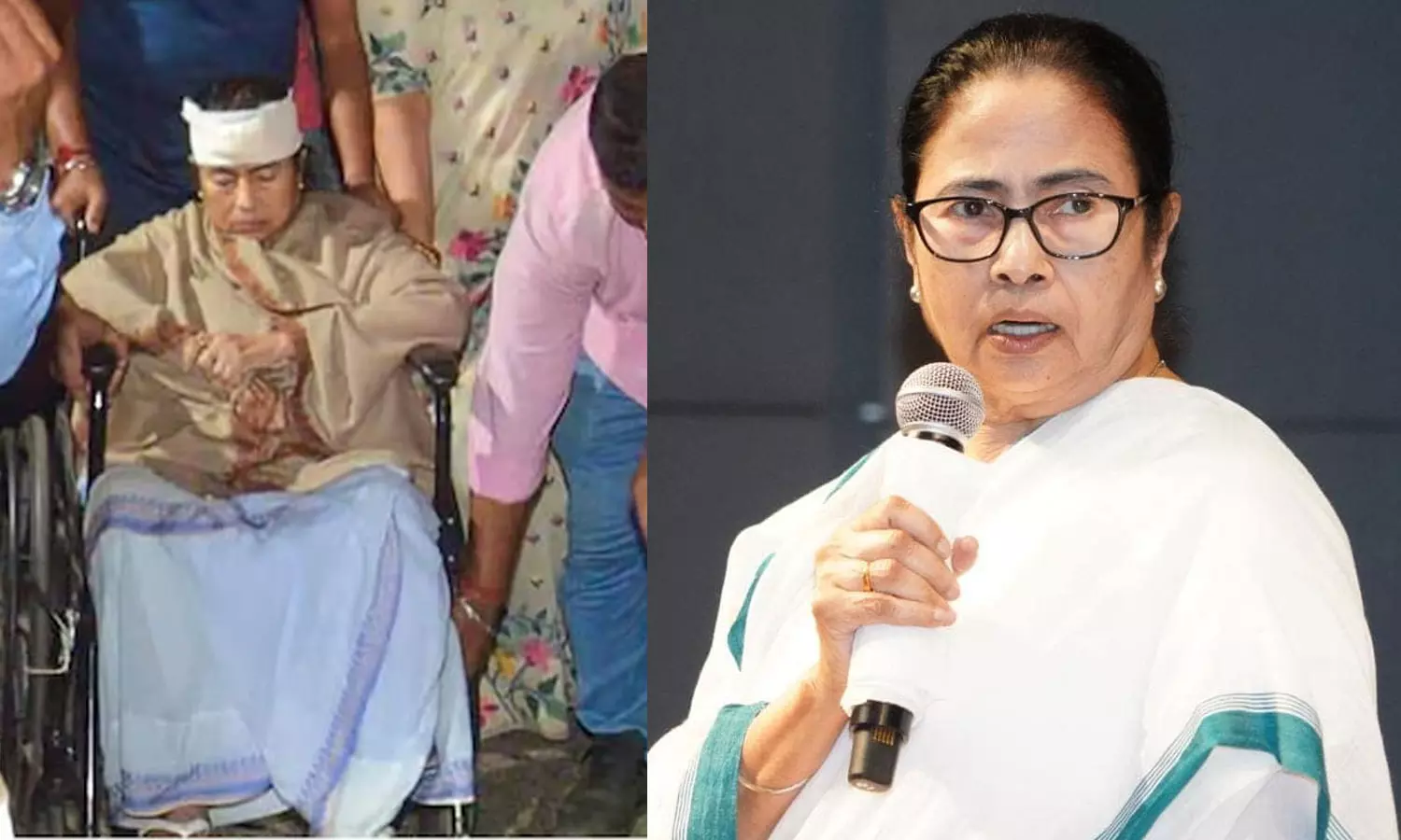 നെറ്റിയില്‍ നാല് തുന്നല്‍; പരിക്കേറ്റ മമത ആശുപത്രി വിട്ടു