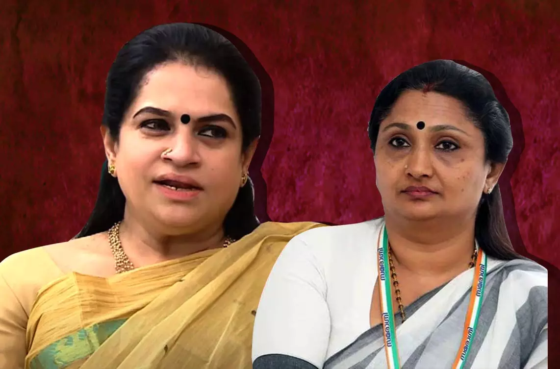 പത്മജ വേണുഗോപാല്‍, ദീപ്തി മേരി വര്‍ഗീസ്: ഒരേ രാഷ്ട്രീയം - രണ്ട് സ്ത്രീകള്‍