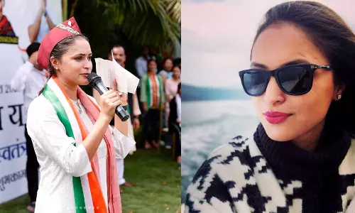 ഇഡി സമൻസയച്ചു, തൊട്ടുപിന്നാലെ കോൺഗ്രസിൽനിന്ന് രാജിവച്ച് മോഡൽ