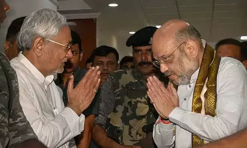 ബിഹാറിൽ സീറ്റ് ധാരണ: 17 സീറ്റിൽ ബി.ജെ.പിയും 16 ഇടത്ത് ​ജെ.ഡി.യുവും മത്സരിക്കും