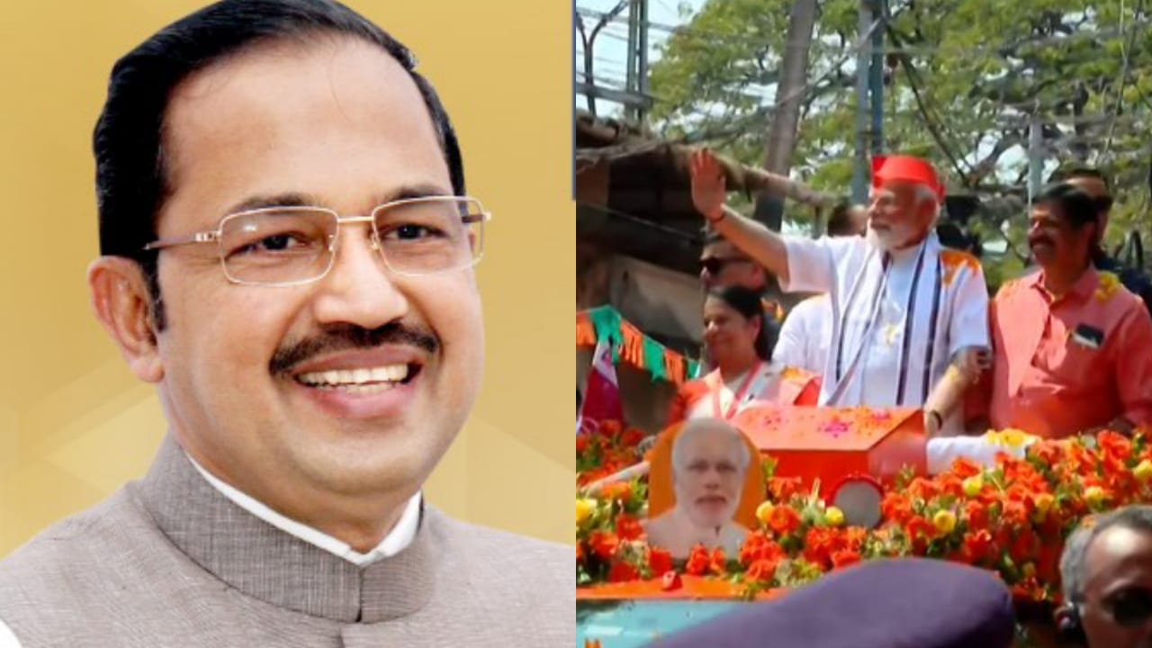 മോദിയുടെ റോഡ് ഷോ; ഡോ. സലാം പുറത്ത്, വാഹനത്തിൽ കയറ്റിയില്ല