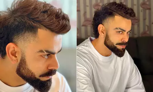 സ്‌റ്റൈലിഷ് ലുക്കിൽ വിരാട് കോഹ്‌ലി; രണ്ട് മാസത്തെ ഇടവേളക്ക് ശേഷം തിരിച്ചുവരവിനൊരുങ്ങി താരം