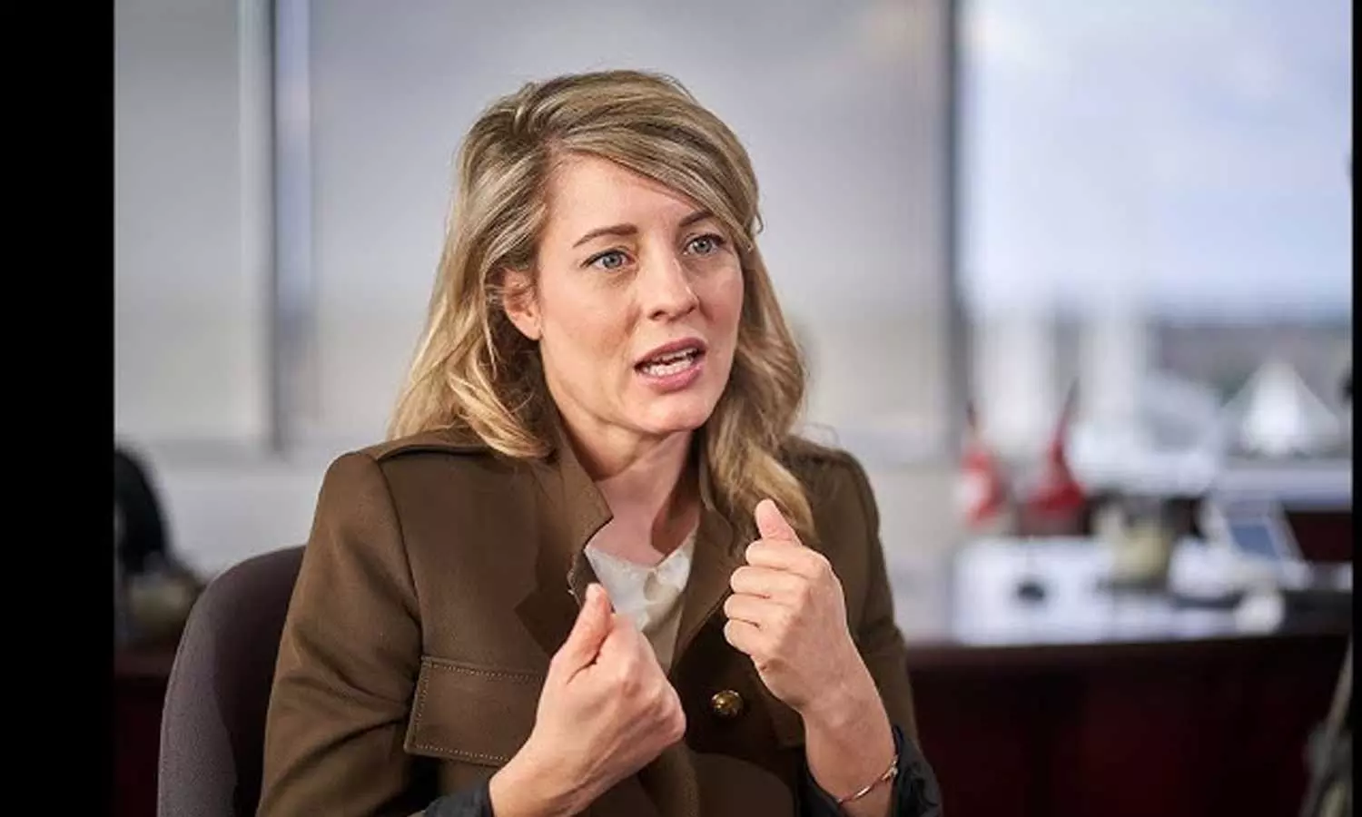 Mélanie Joly, the minister of foreign affairs_ Canada