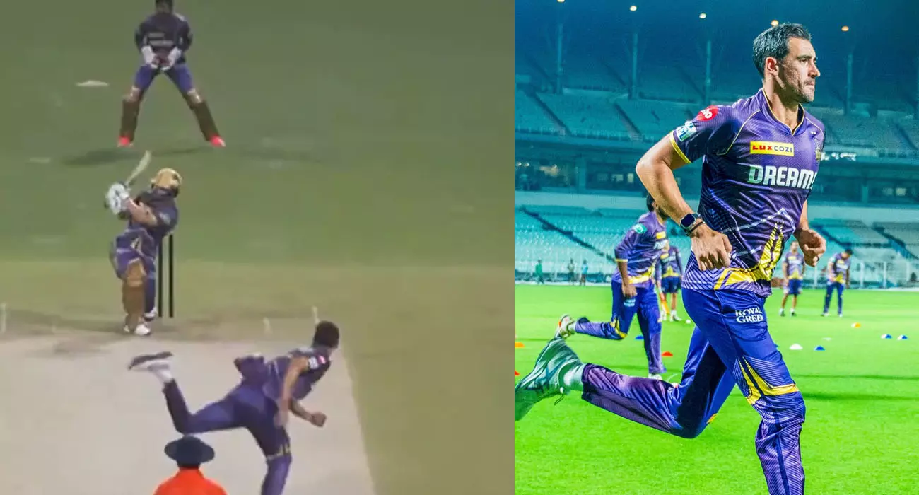 മിച്ചൽ സ്റ്റാർക്കിനെ തൂക്കിയടിച്ച് റിങ്കുസിങും മനീഷ് പാണ്ഡെയും; 24.75 കോടി താരത്തിന് വിലകൊടുക്കാതെ ഇന്ത്യൻ താരങ്ങൾ