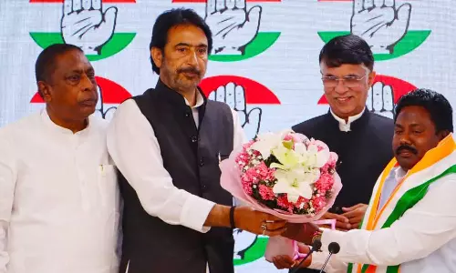 Jhakhand BJP MLA Jai Prakash Bhai Patel joins Congress