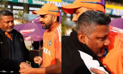 സർഫറാസിന്റെ പിതാവിനൊപ്പം ഞാൻ കളിച്ചിട്ടുണ്ട്, ആ ടെസ്റ്റ് ക്യാപ് അദ്ദേഹത്തിന് കൂടെയുള്ളത്- രോഹിത് ശര്‍മ