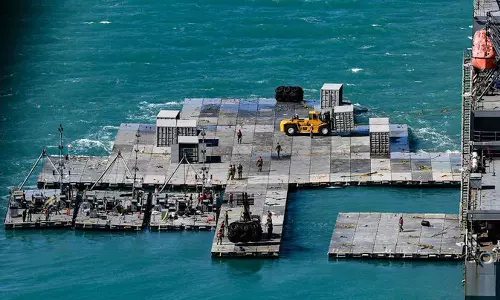 യു.എസിന്റെ താല്‍കാലിക തുറമുഖം ഗസ്സക്കാരെ പുറത്താക്കാന്‍ ഉപയോഗിക്കാമെന്ന് നെതന്യാഹു